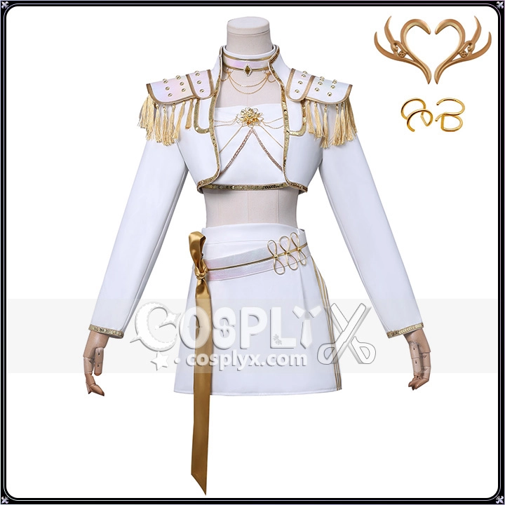 ルミ ミラ ゾーイ 白いライブ服